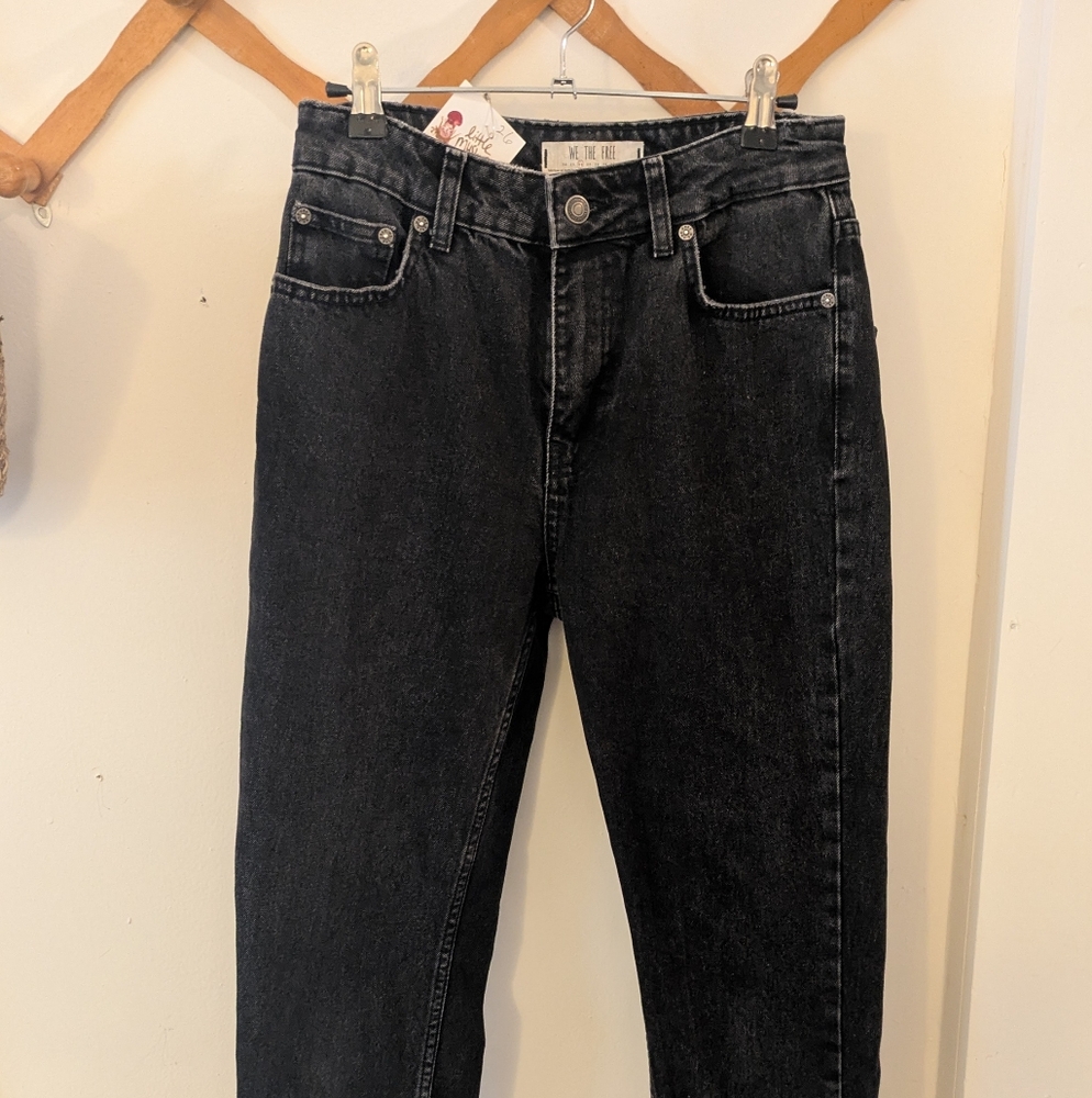 We The Free Classic Black Denim Jeans